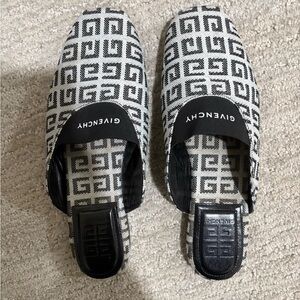Givenchy Monochrome Geometric Slip-Ons